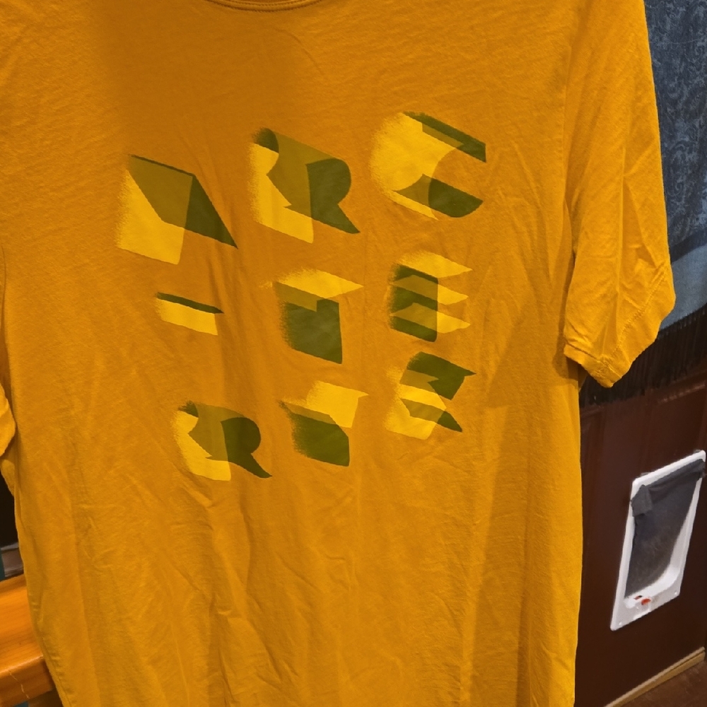 Arc'teryx Yellow and Green Short Sleeve Tee